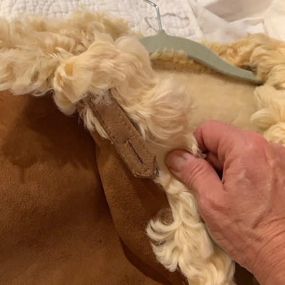 True Vintage Sawyer Jacket buttery Suede and shearling - Picture 6 of 12